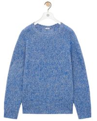 Loewe - Long Sleeved Crewneck Jumper - Lyst