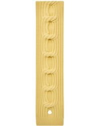 Moncler - Chain Knit Wool Cashmere Scarf - Lyst