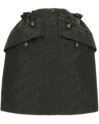 Cecilie Bahnsen - Delina Floral-Jacquard Mini Skirt - Lyst