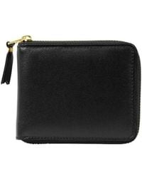 Comme des Garçons - Zip-Up Leather Wallet - Lyst