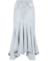 Vetements - Godet Denim Midi Skirt - Lyst