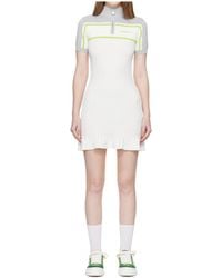 CASABLANCA - Zip-Up Mini Dress - Lyst
