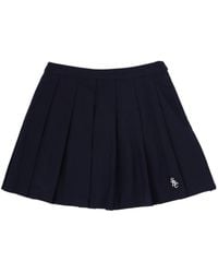 Sporty & Rich - Miniskirt With Logo - Lyst