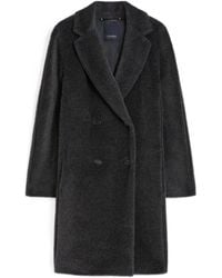 Max Mara - 'S Roseto Double Breasted Coat - Lyst
