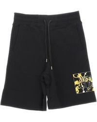 Versace Jeans Couture - Couture Logo-Printed Drawstring Track Shorts - Lyst