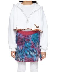 Doublet - Burning Long-Sleeve Hoodie - Lyst