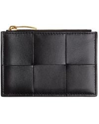 Bottega Veneta - Cassette Zippered Card Case - Lyst