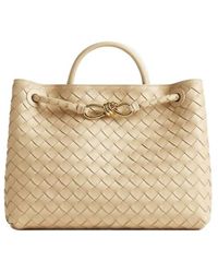 Bottega Veneta - Andiamo Medium Top Handle Bag - Lyst