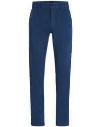 BOSS - Slim-Fit Chinos - Lyst