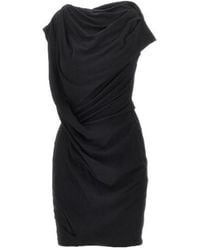 Entire studios - Twist Draped Mini Dress - Lyst