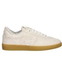 MSGM - Frayed-Detail Sneakers - Lyst