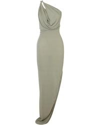 Rick Owens - Aaliyah One-Shoulder Jersey Gown - Lyst