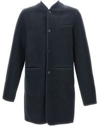 Rier - Button-Up Long-Sleeved Coat - Lyst