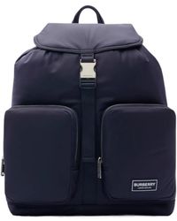Burberry - Medium Nylon Backpack - Lyst