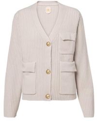 Jardin Des Orangers - Ribbed-Knit Wool And Cashmere Cardigan - Lyst