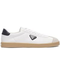 Prada - Calf Leather Sneakers - Lyst
