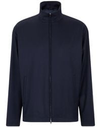 Herno - High-Neck Zip-Up Jacket - Lyst