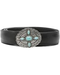 Orciani - Embellished Leather Belt - Lyst