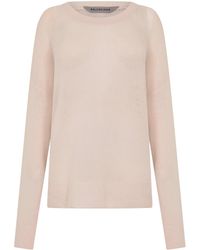 Balenciaga - Crew Neck Jumper - Lyst