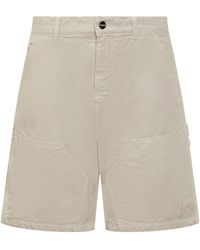 Barrow - Logo Patch Cargo Shorts - Lyst