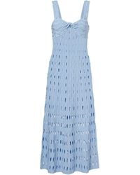 Jonathan Simkhai - Sleeveless Knitted Midi Dress - Lyst