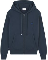Maison Kitsuné - Maison Kitsuné Fox Head Patch Zipped Hoodie - Lyst