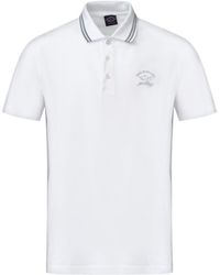 Paul & Shark - Logo Short-Sleeved Polo Shirt - Lyst