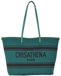 Crisathena - Large Double Handle Shoulder Bag - Lyst