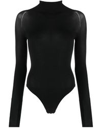 Alaïa - Alaïa Second Skin Turtleneck Bodysuit - Lyst