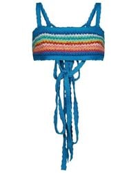 Alanui - Over The Sleeveless Knitted Top - Lyst