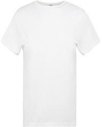 TOTEME - Totême Short Sleeved Crewneck T-Shirt - Lyst