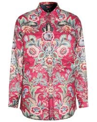 Etro - Coats Aubergine - Lyst