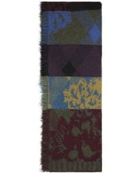 Dries Van Noten - Long Wool Scarf - Lyst