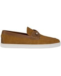 Christian Louboutin - Chambeli Boat Loafers - Lyst
