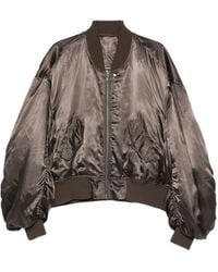 Rick Owens - Zip-Up Bomber Jacket - Lyst