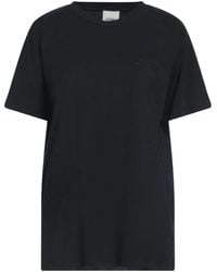 Isabel Marant - Crew Neck Cotton T-Shirt With Debossed Logo - Lyst