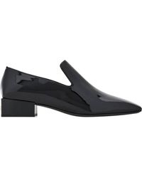 Ferragamo - Square-Toe Slip-On Loafers - Lyst