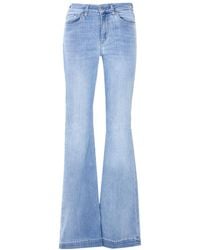 Liu Jo - High-Rise Bootcut Jeans - Lyst