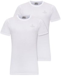 Vivienne Westwood - Orb Printed Crewneck 2-Pack T-Shirts - Lyst