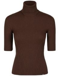 Herno - Ribbed-Knit Turtleneck Sweater - Lyst