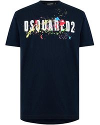 DSquared² - Crewneck Shortsleeve Tshirt - Lyst