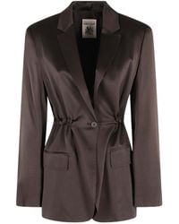 Semicouture - Long-Sleeved Suit Jacket - Lyst