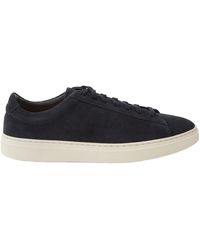 BOSS - Kieran Suede Lace-Up Sneakers - Lyst