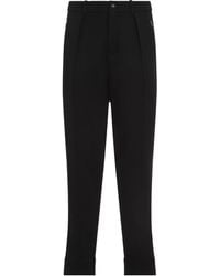 Ralph Lauren - Mid-Rise Pleated Trousers - Lyst