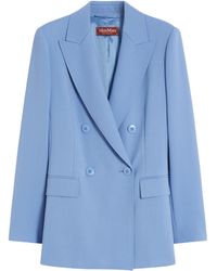 Max Mara - Studio Grembo Double-Breasted Blazer - Lyst