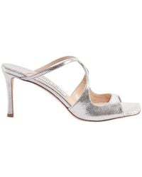 Jimmy Choo - Anise 75Mm Mules - Lyst