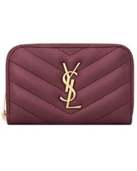 Saint Laurent - Cassandre Change Purse - Lyst
