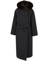 Loulou de Saison - Darcy Shawl-Collar Double-Breasted Down Coat - Lyst