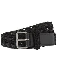 Saint Laurent - Motorcycle Belt - Lyst