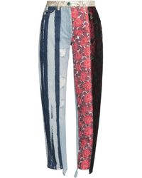 Dolce & Gabbana - Printed Casual Trousers - Lyst